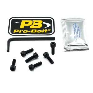 PRO BOLT - BOLT KIT FUEL CAP BLACK - 07040061
