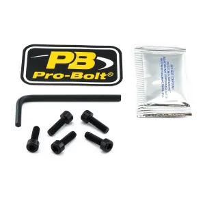 PRO BOLT - BOLT KIT FUEL CAP BLACK - 07040066