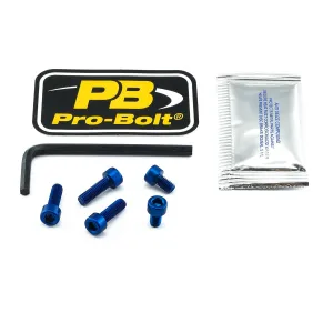 PRO BOLT - BOLT KIT FUEL CAP BLUE - 07040070