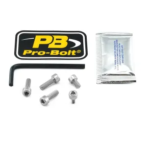 PRO BOLT - BOLT KIT FUEL CAP SILVER - 07040074