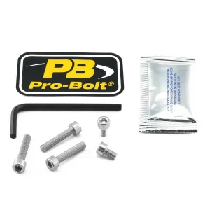 PRO BOLT - BOLT KIT FUEL CAP SILVER - 07040079