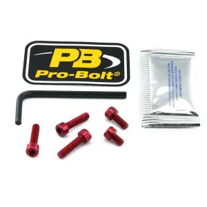 PRO BOLT - BOLT KIT FUEL CAP RED - 07040093