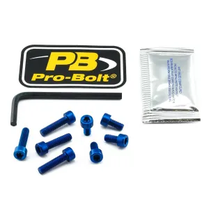PRO BOLT - BOLT KIT FUEL CAP BLUE - 07040095