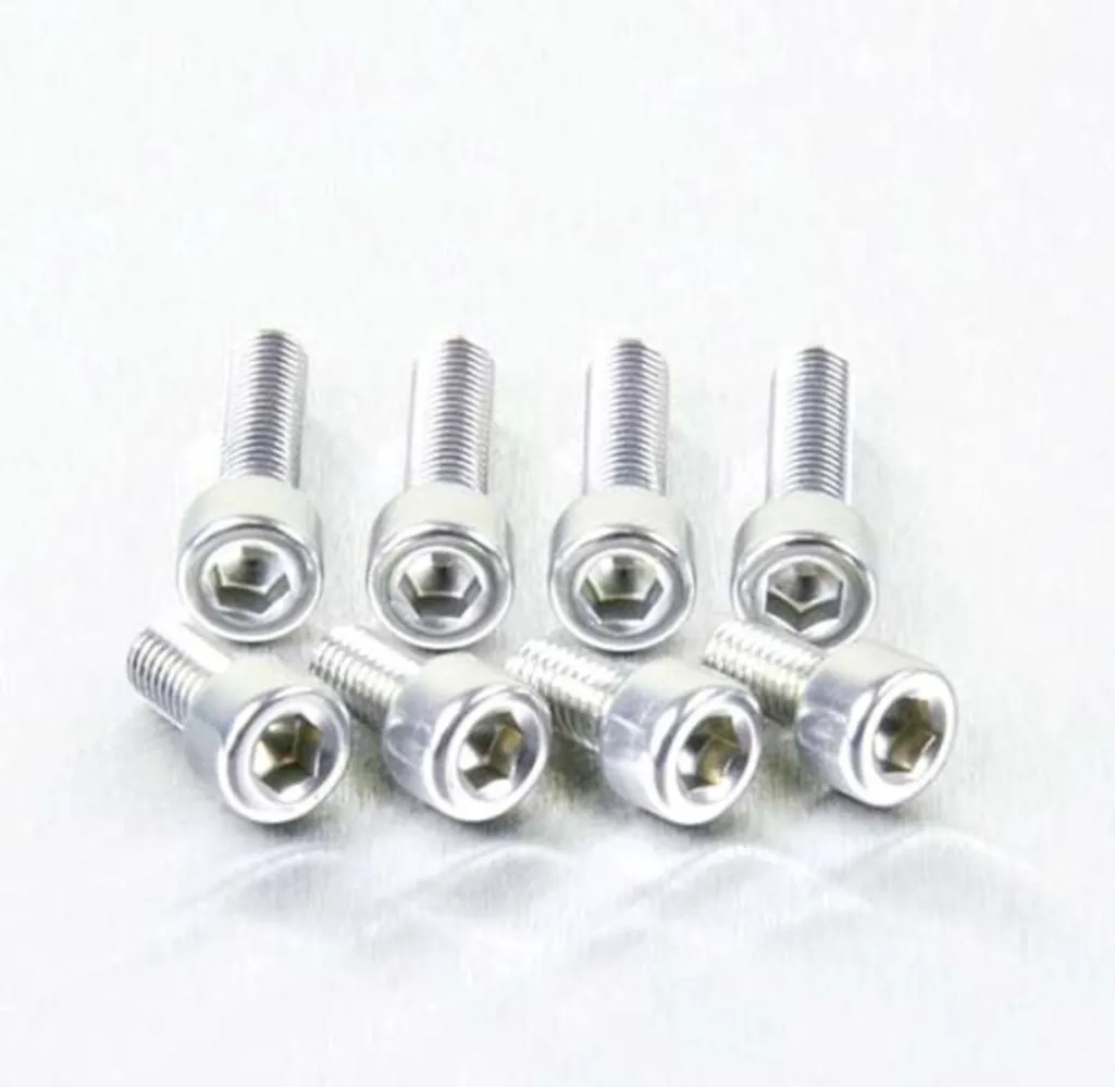 PRO BOLT - BOLT KIT FUEL CAP SILVER - 07040099