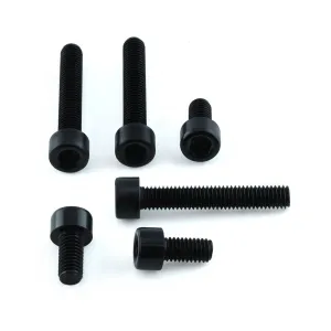 PRO BOLT - BOLT KIT FUEL CAP BLACK - 07040101