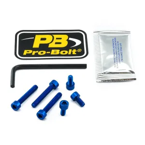 PRO BOLT - BOLT KIT FUEL CAP BLUE - 07040100