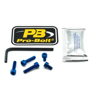 PRO BOLT - BOLT KIT FUEL CAP BLUE - 07040105