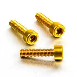 PRO BOLT - BOLT KIT FUEL CAP GOLD - 07040112