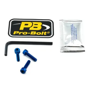 PRO BOLT - BOLT KIT FUEL CAP BLUE - 07040110