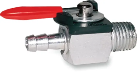 MOTION PRO - FUEL VALVE 1/4 NPT X 1/4 - 07050126