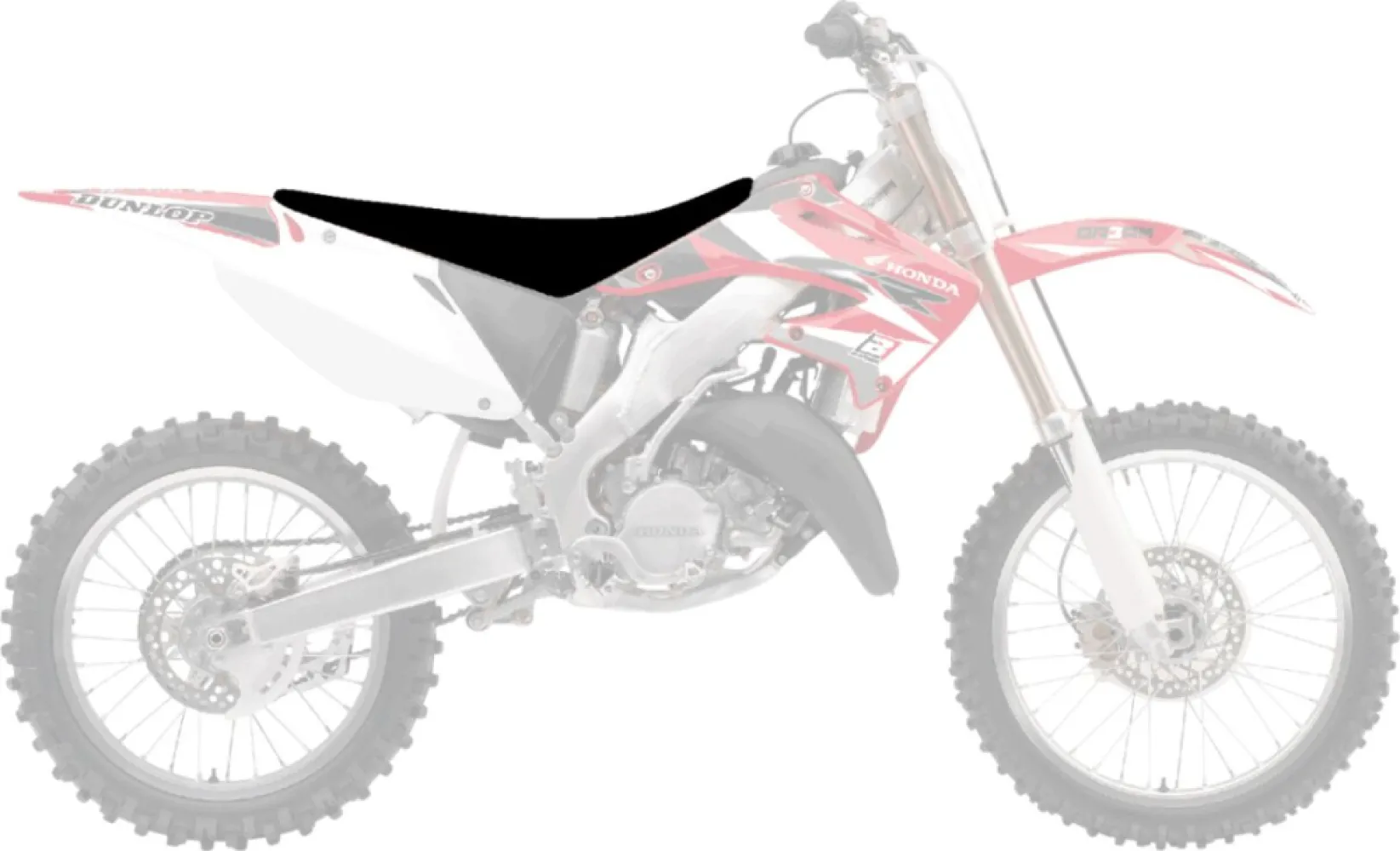 BLACKBIRD RACING - SEATCOVER PYR CR/CRF BK - 08212388