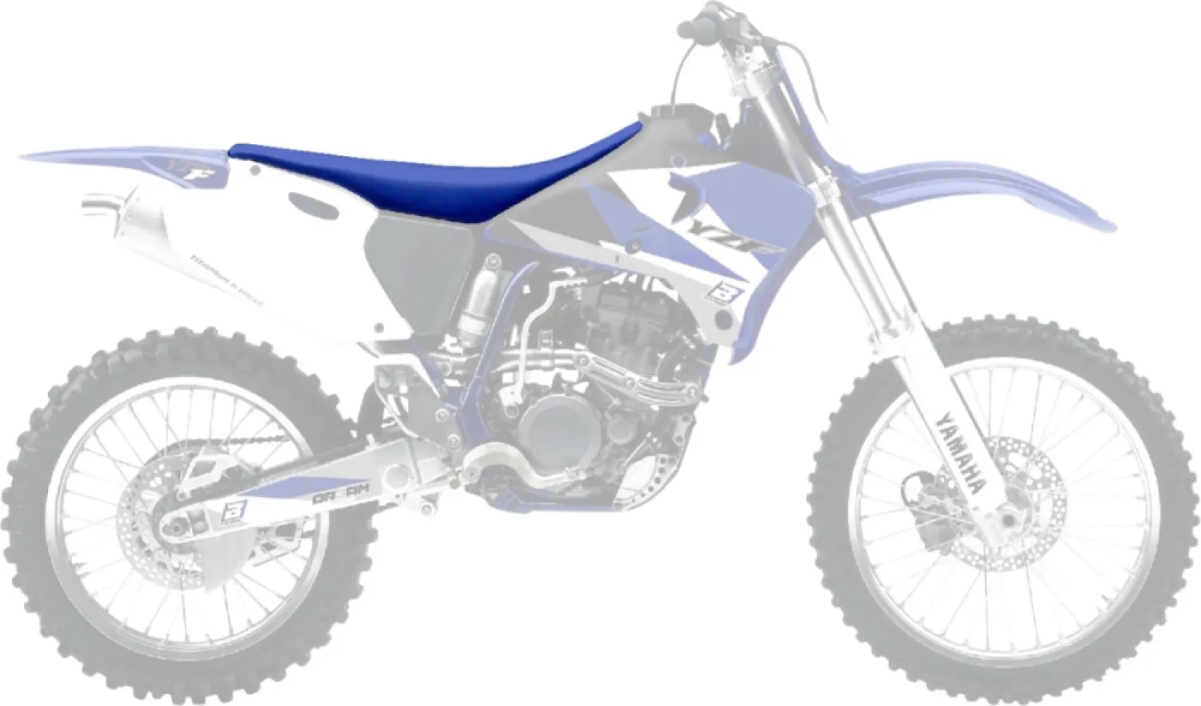 BLACKBIRD RACING - SEATCOVER PYR YZ/YZF BL - 08212401