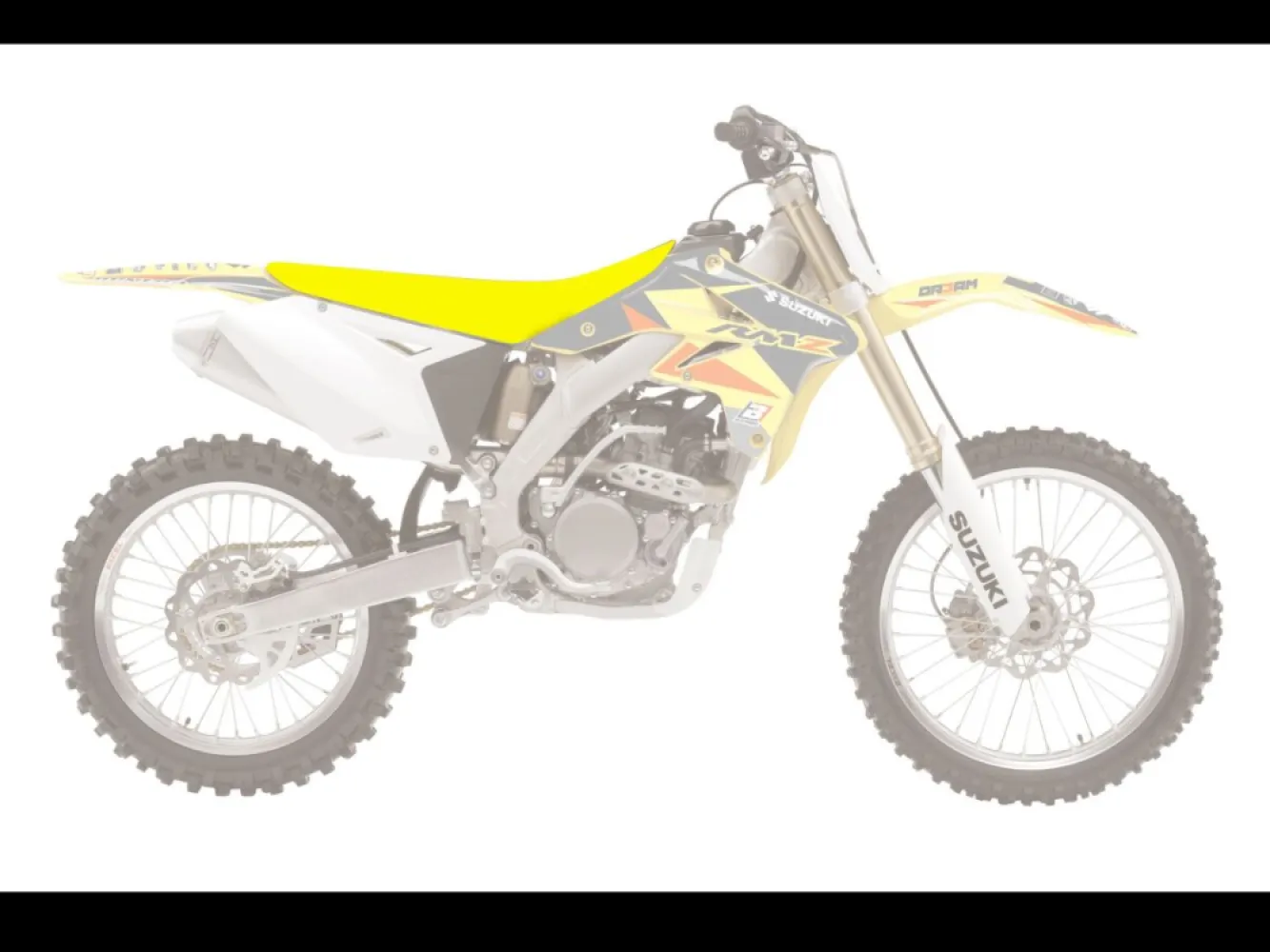 BLACKBIRD RACING - SEATCOVER PYR RMZ YL - 08212435