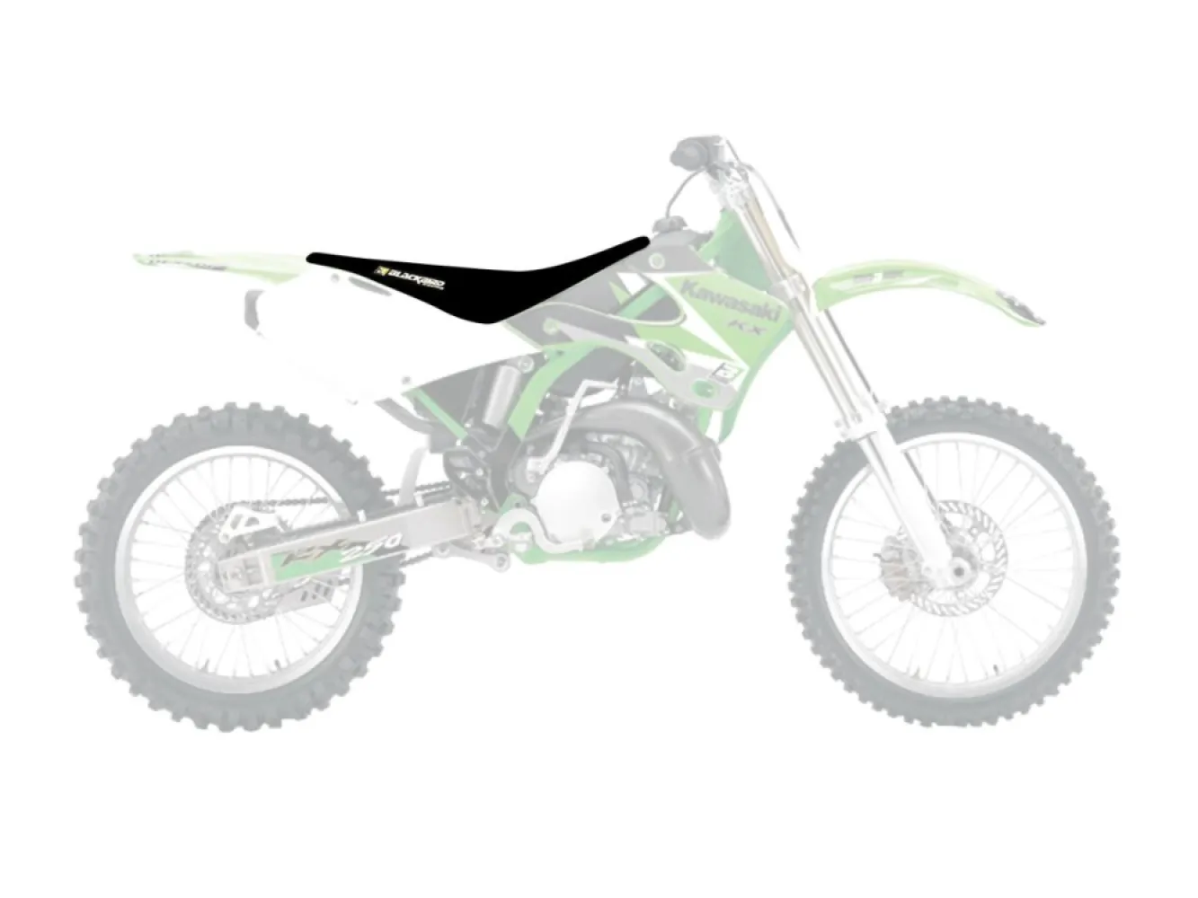 BLACKBIRD RACING - SEATCOVER PYR KX BK - 08212438