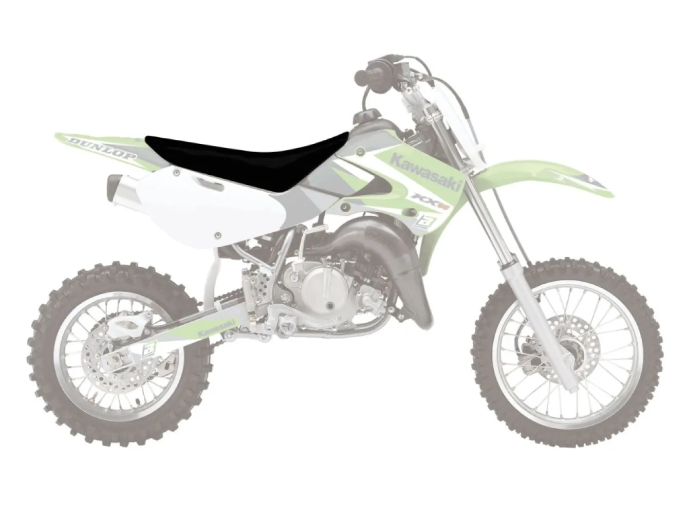 BLACKBIRD RACING - SEATCOVER PYR KX BK - 08212444