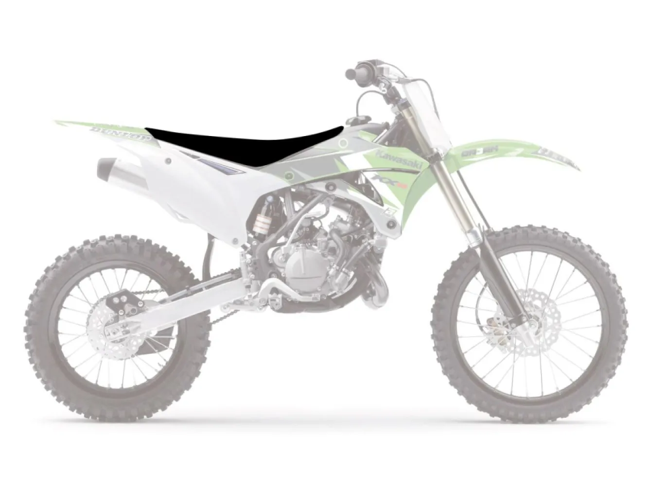 BLACKBIRD RACING - SEATCOVER PYR KX BK - 08212454