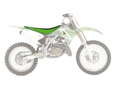 BLACKBIRD RACING - SEATCOVER DG3 KX BK/GN - 08212514