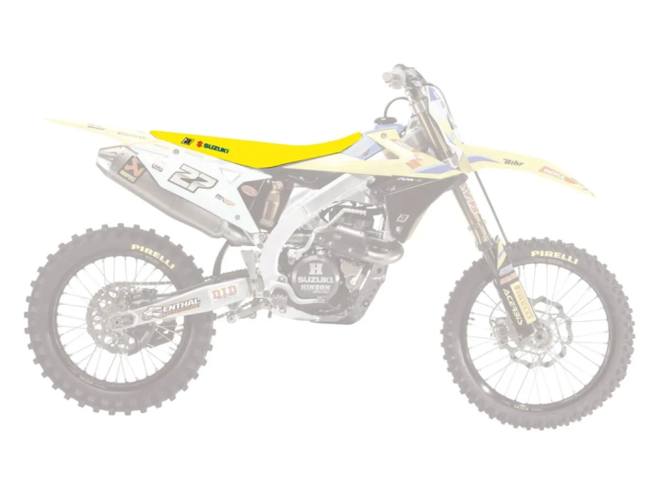 BLACKBIRD RACING - SEATCOVER DB GRIP SUZ - 08212830