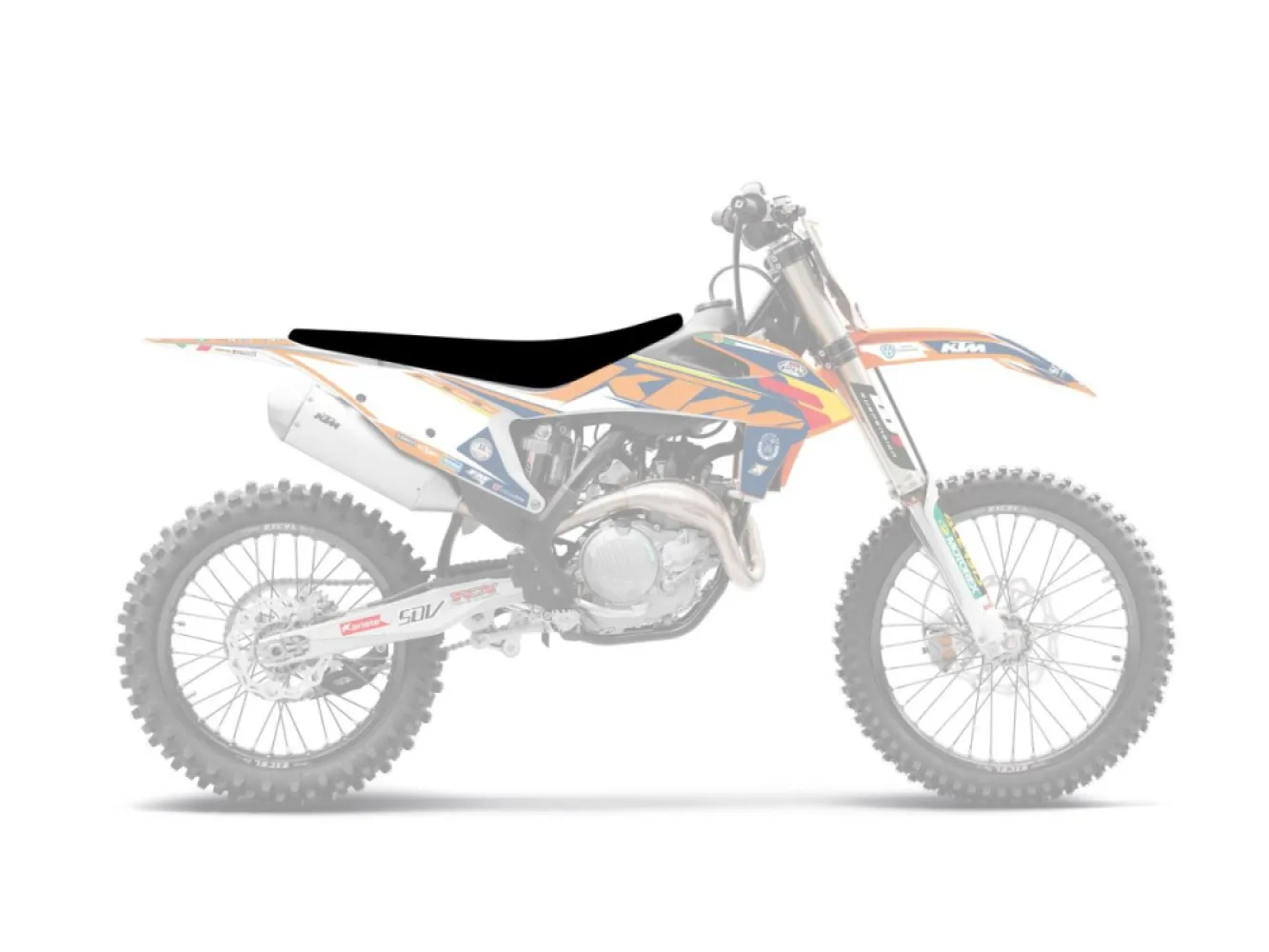 BLACKBIRD RACING - SEATCVR PYR SX/SXF 19 BK - 08212984