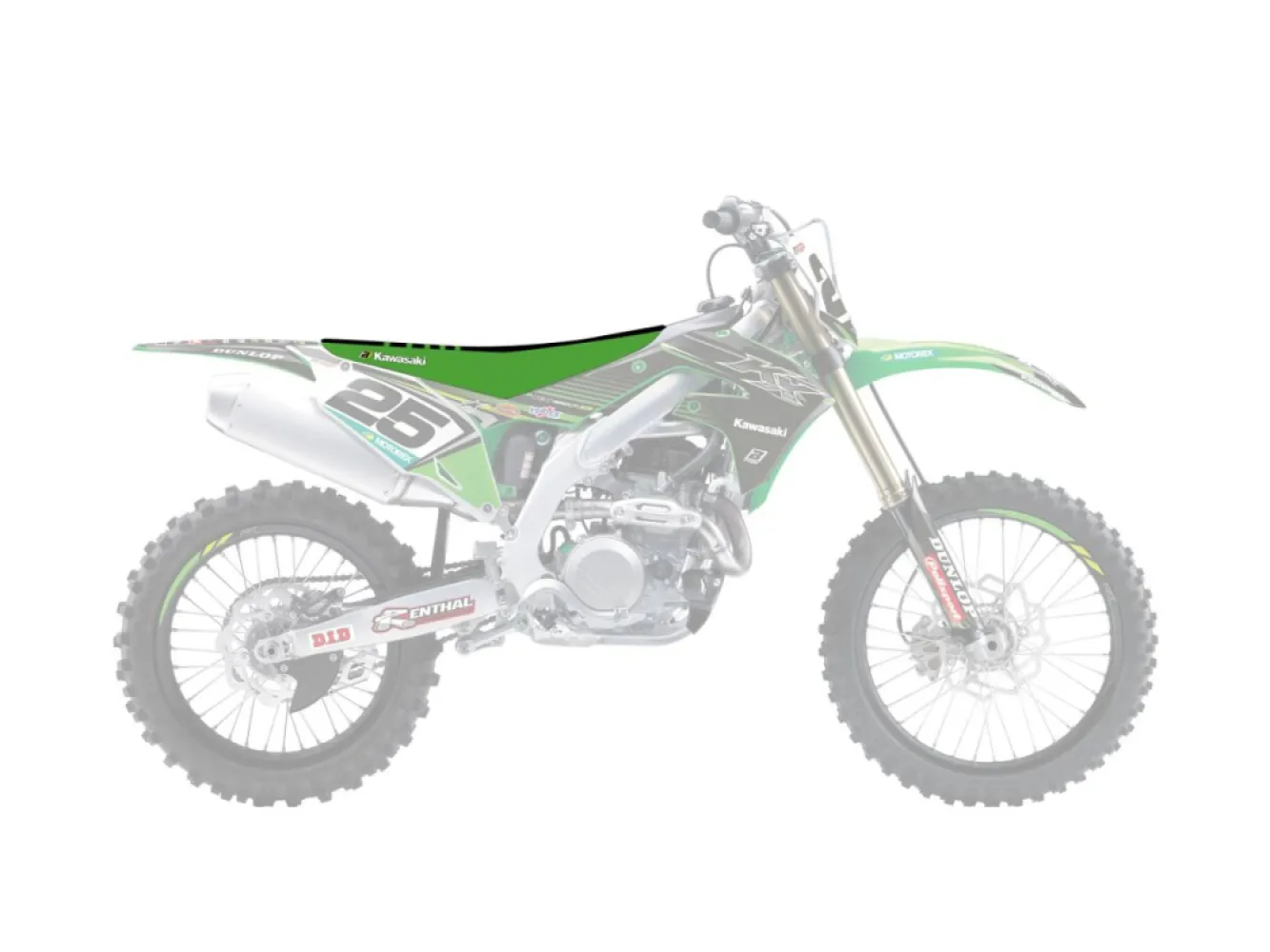 BLACKBIRD RACING - STCVR DG3 KXF450 19 BKGR - 08212991