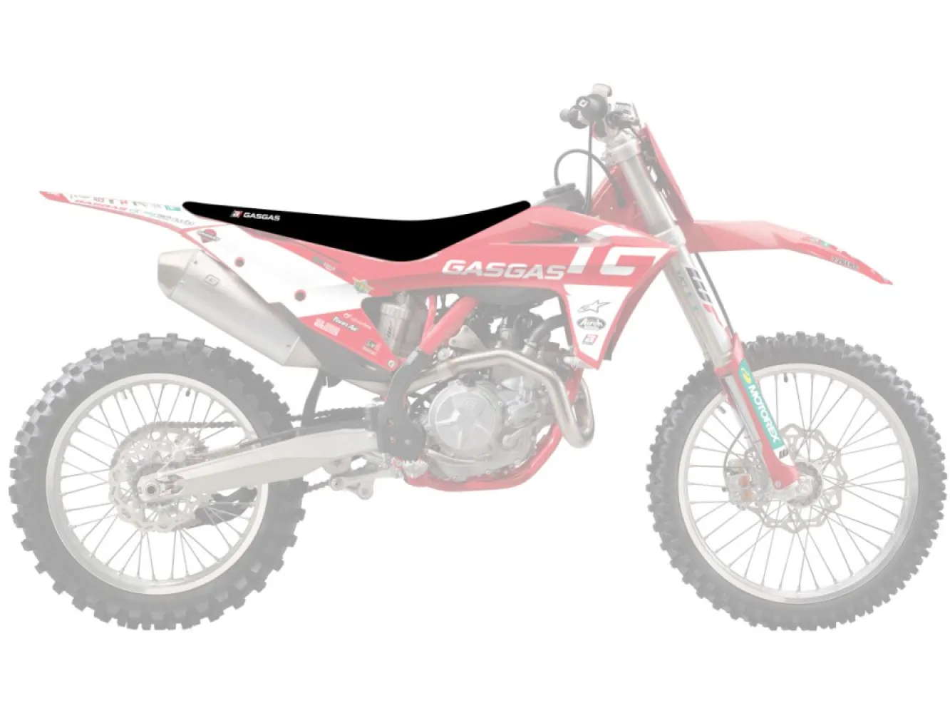 BLACKBIRD RACING - SEATCVR ZEBRA GASGAS21- - 08213575