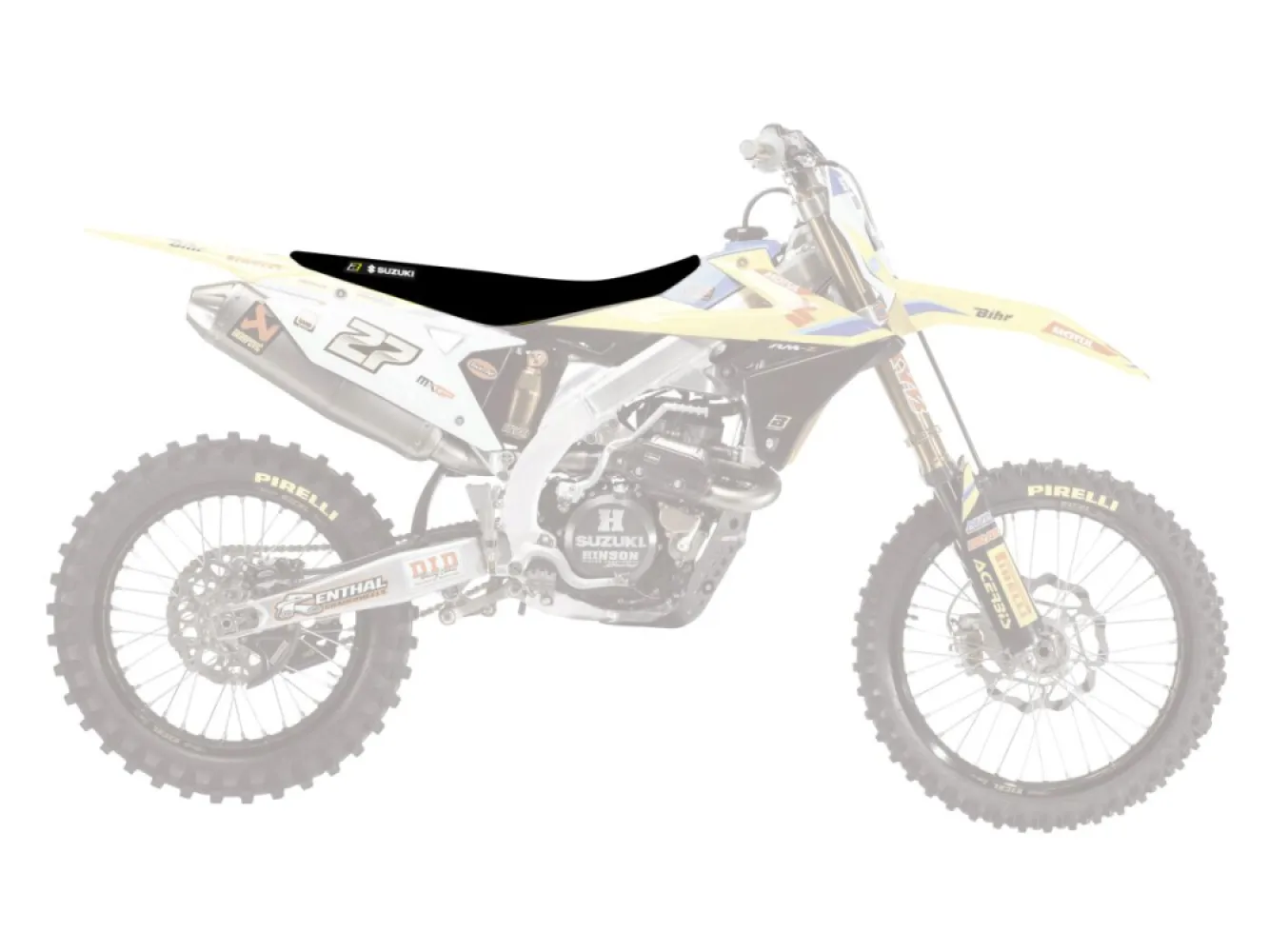 BLACKBIRD RACING - SEATCOVER ZEBRA SUZ - 08213601