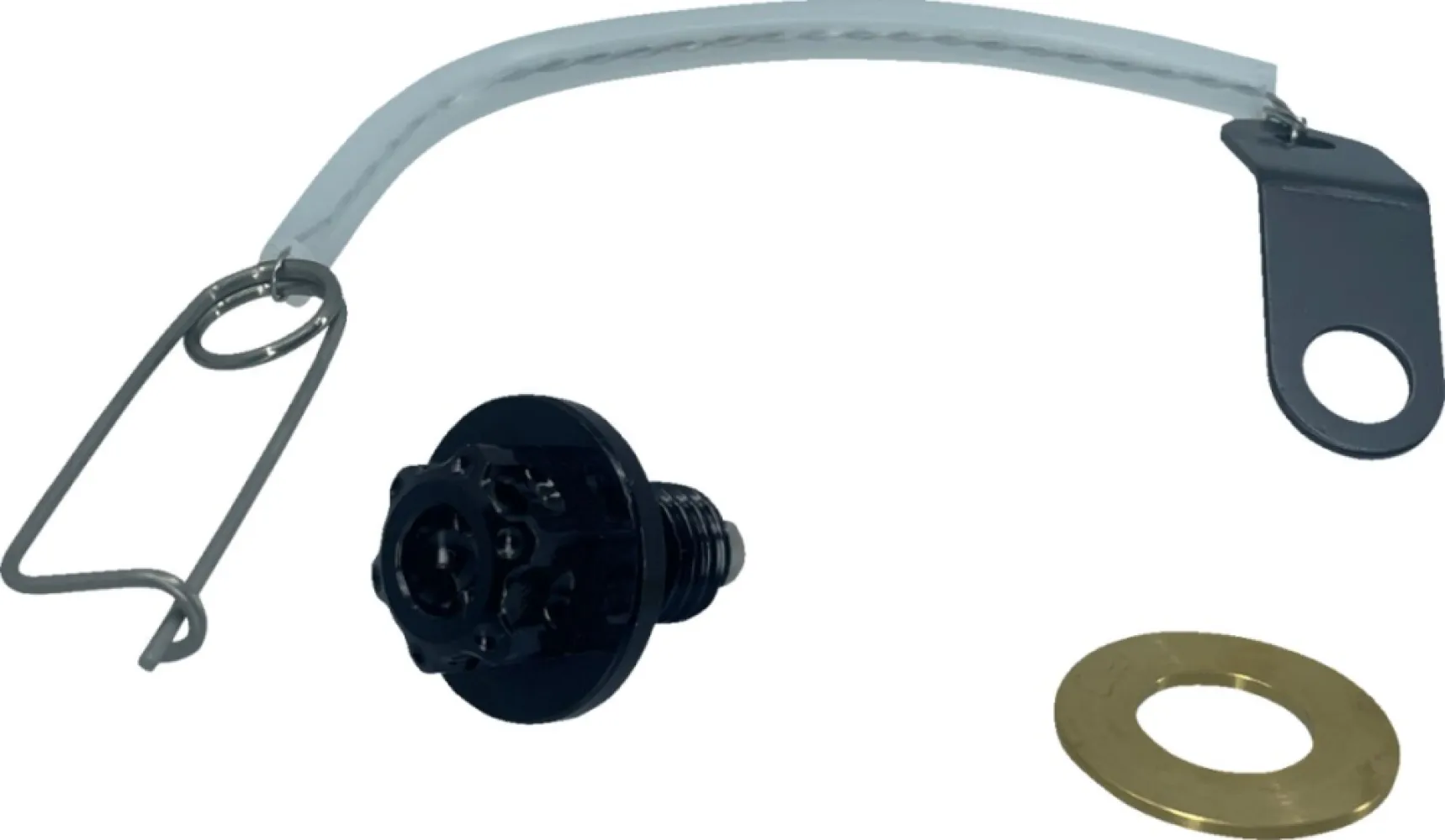 PSR - DRAIN PLUG 8X1.25X12 BLK - 09200097
