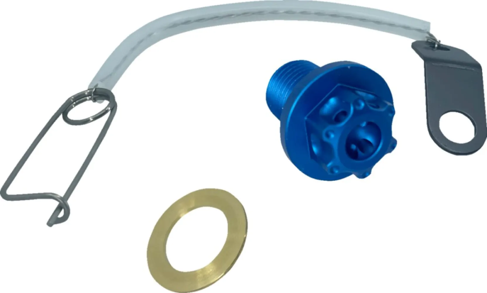 PSR - DRAIN PLUG 10X1.25X20 BLU - 09200101