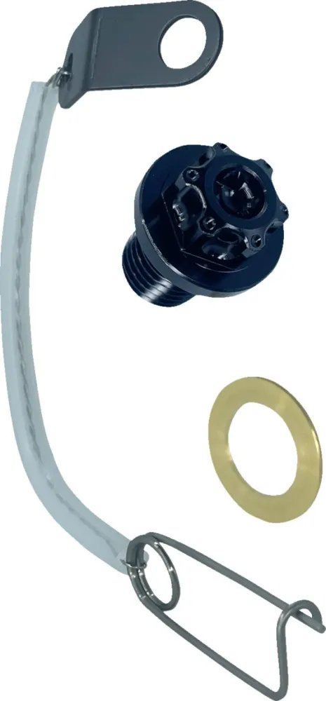 PSR - DRAIN PLUG 12X1.5X15 BLK - 09200107