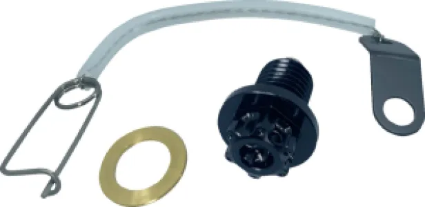 PSR - DRAIN PLUG 12X1.5X21 BLK - 09200110