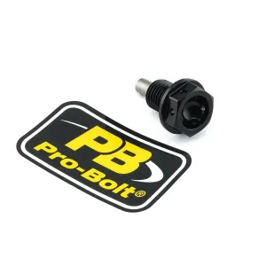 PRO BOLT - BOLT DRAIN 12X1.5X15 BLACK - 09200207
