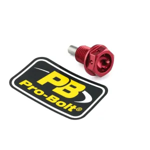 PRO BOLT - BOLT DRAIN 12X1.5X15 RED - 09200209