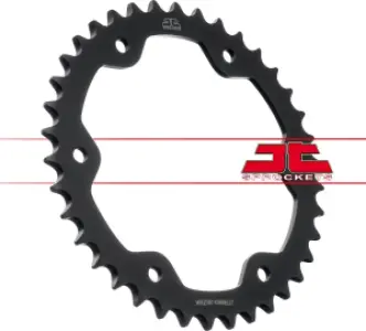 JT SPROCKETS - SPROCKET REAR 38T 525 BLK - 12101710