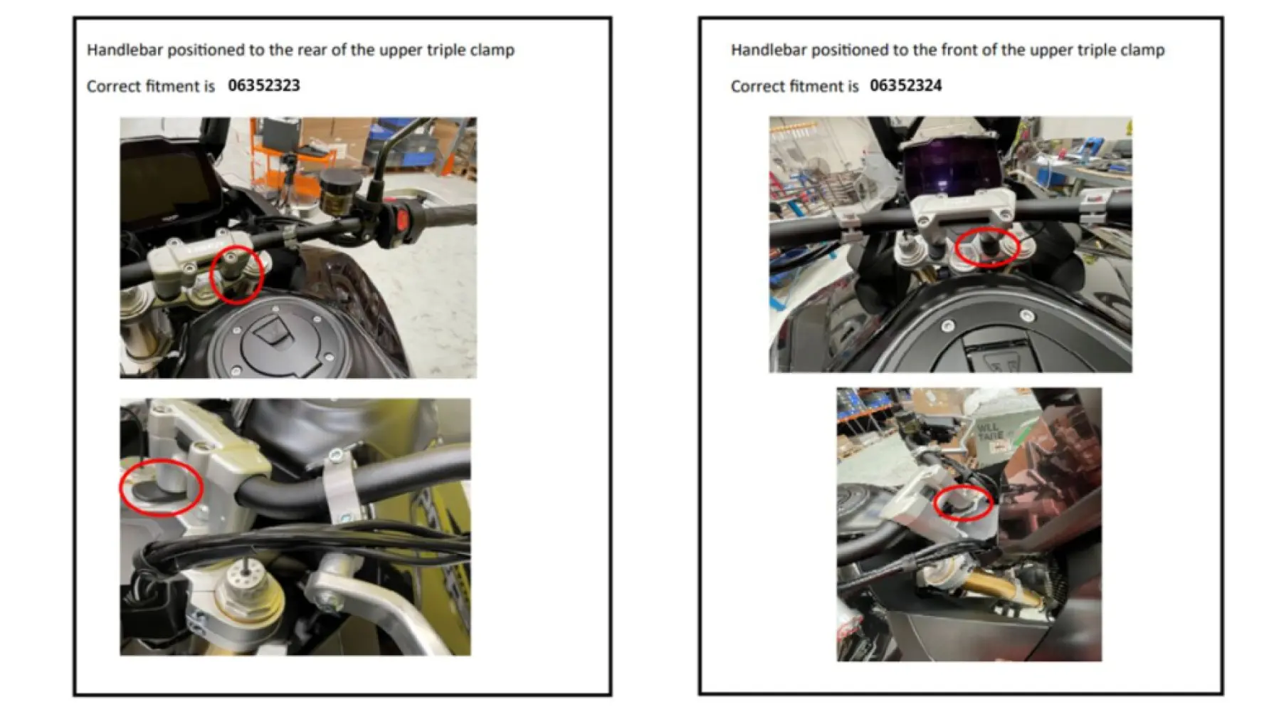 BARKBUSTERS - HANDGUARD TRIUMPH TIGR - 06352324