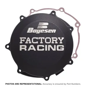 BOYESEN - CLUTCH COV KX125 94-02 BK - 09402032