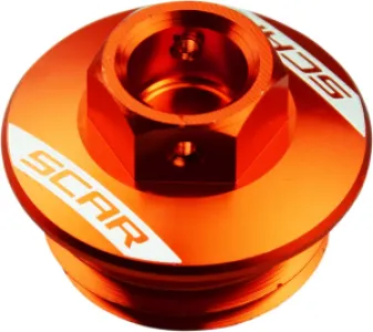 SCAR - OIL FILLER CAP ORANGE - 09500443