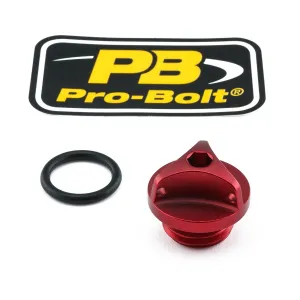 PRO BOLT - CAP OIL FILLER ALUM BMW RED - 09500943