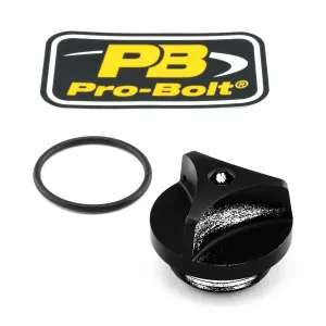 PRO BOLT - CAP OIL FILLER ALUM BMW BLACK - 09500946