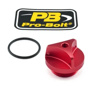 PRO BOLT - CAP OIL FILLER ALUM BMW RED - 09500948