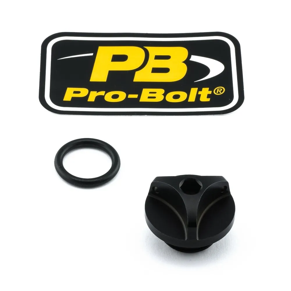 PRO BOLT - CAP OIL FILLER ALUM BMW BLACK - 09500951