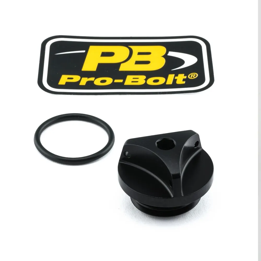 PRO BOLT - CAP OIL FILLER ALUM BMW BLACK - 09500956