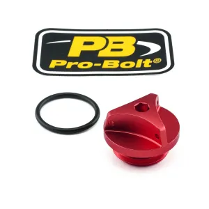 PRO BOLT - CAP OIL FILLER ALUM BMW RED - 09500958