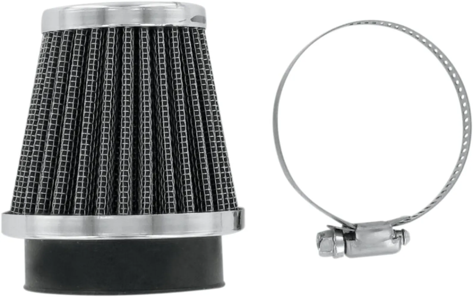 EMGO - AIR FILTER CHROME END 54MM - 10110460