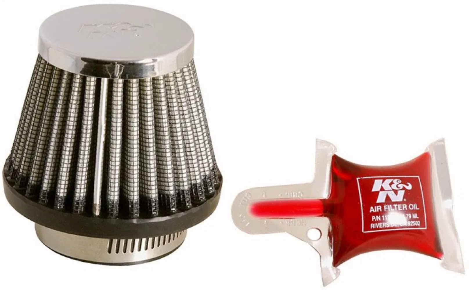 K & N - AIR FILTER CLMP ON 43MM - 10111566