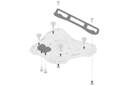 SW-MOTECH - ADPT KIT ADVENTURE-RACK - 15100908