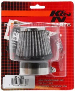 K & N - AIR FIL CLAMP-ON 49MM - 10114231