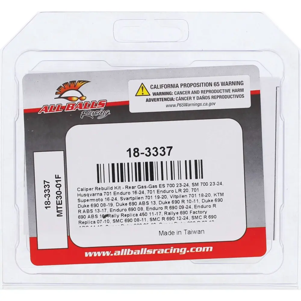 ALL BALLS - REBUILD KT CALIPER KTM/HVA/GAS - 17020772