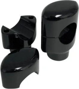 DRAG SPECIALTIES - RISERS BIG BUF 1.5 BLK - 06020466