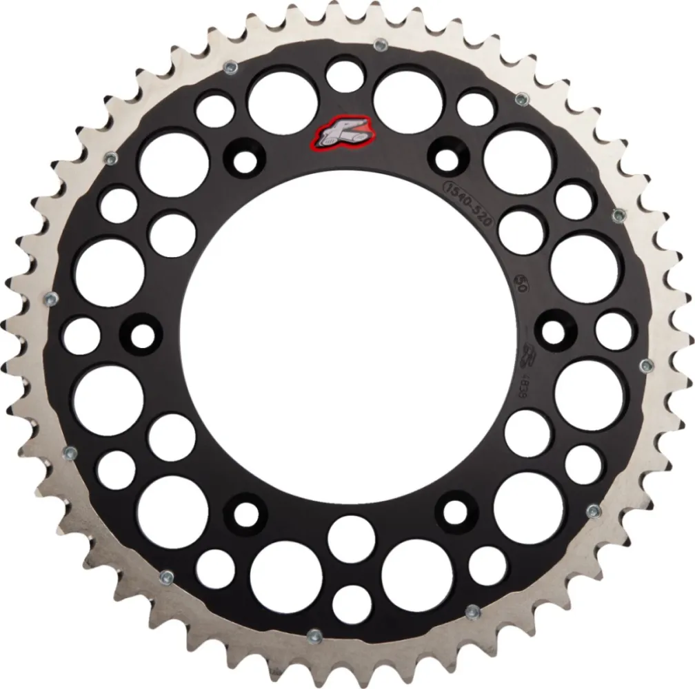RENTHAL - SPROCKET R 520 50T BK SC TWIN - 12100813