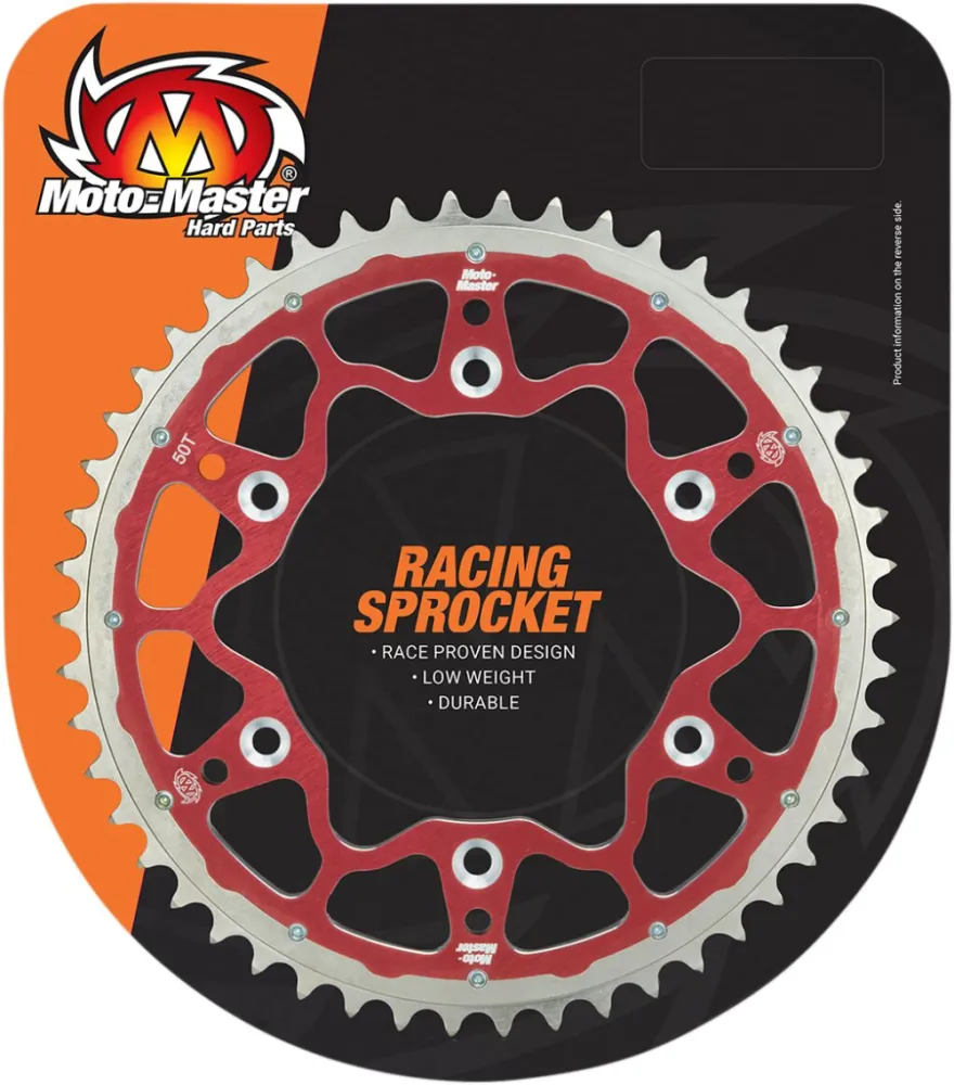 MOTO-MASTER - REAR SPROCKET 520 50T RD  - 12112076